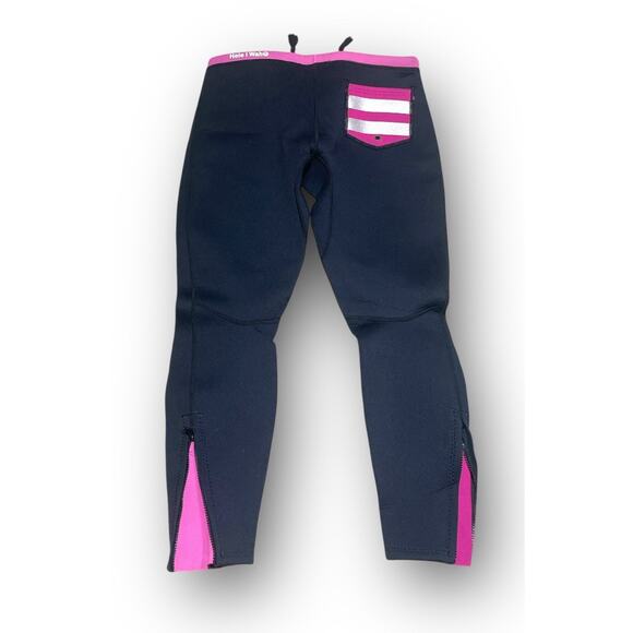 Hele I Waho Neoprene Women Pants Black Pink Size Large 29” Wetsuit - Picture 1 of 6